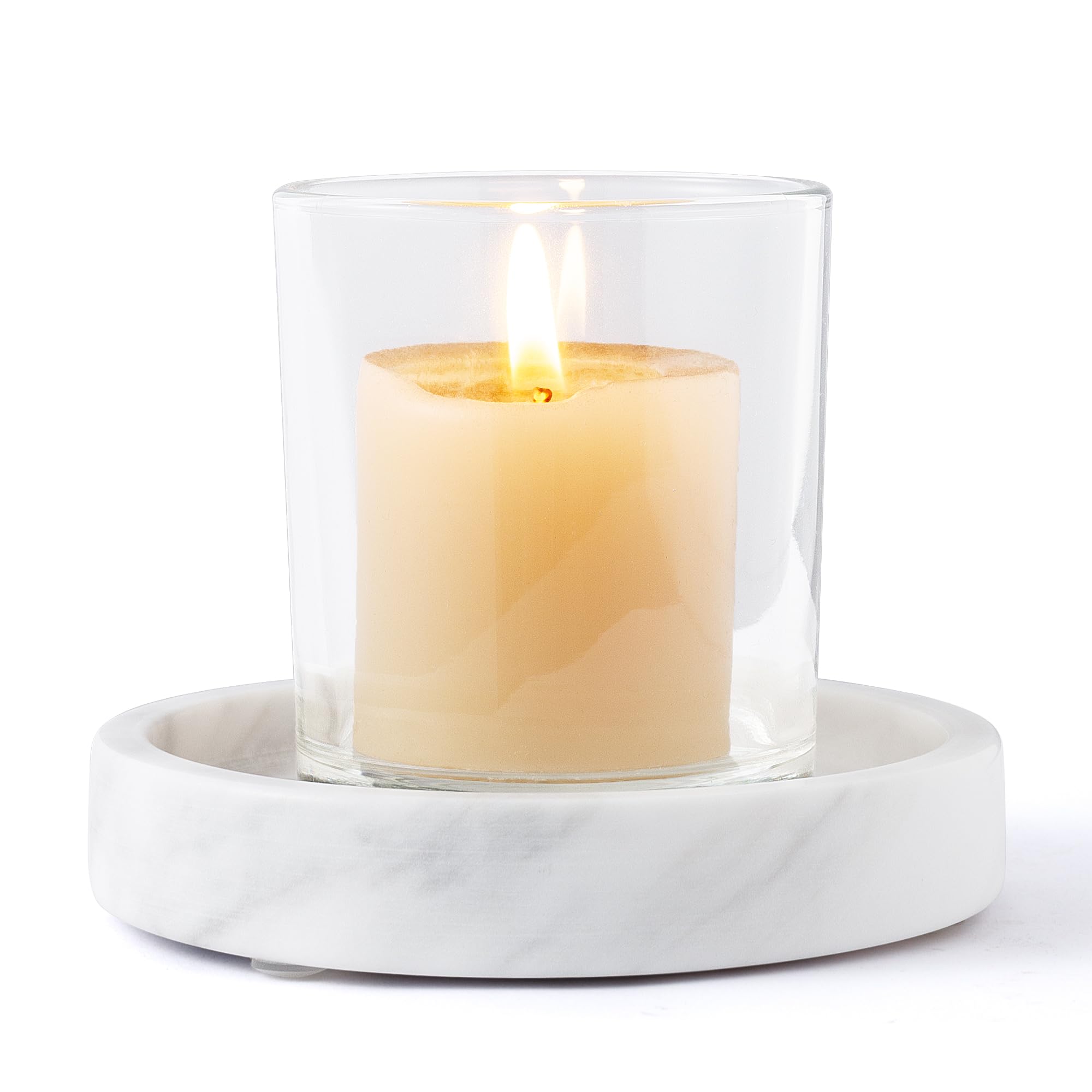 Amazon.com: WORHE Candle Holders Italy Premium Natural Marble